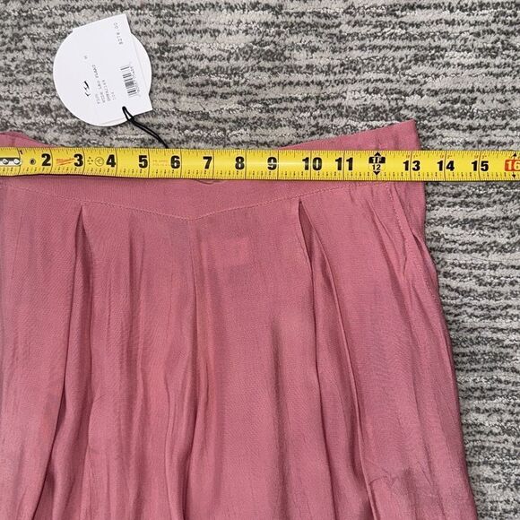 NWT SWF PINK WIDE LEG PLEAT Medium - Picture 10 of 14